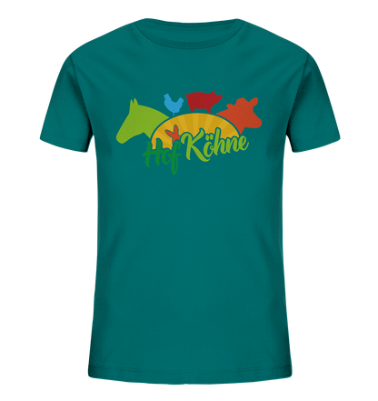 Kinder Bio T-Shirt großer Druck - Hof Köhne