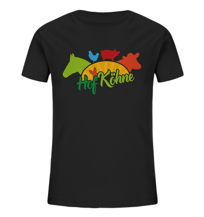 Kinder Bio T-Shirt großer Druck - Hof Köhne