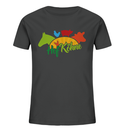 Kinder Bio T-Shirt großer Druck - Hof Köhne